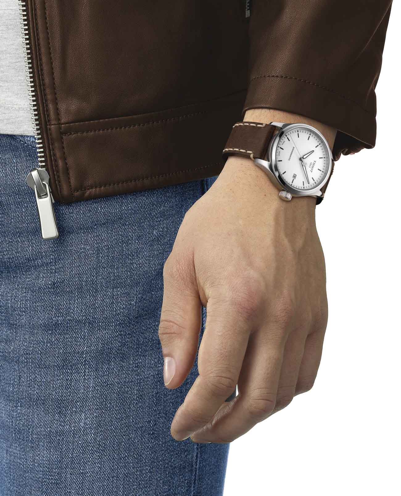 Tissot Tissot Gent XL Swissmatic T116.407.16.011.00 Gent XL, наручные мужские часы фото под углом