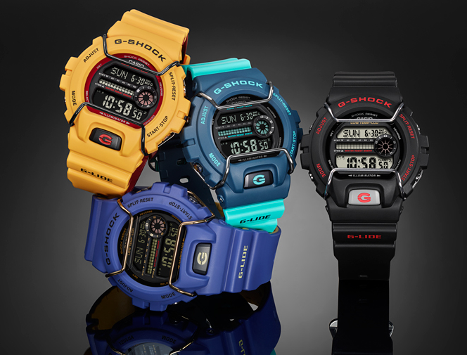 Casio Casio G-Shock GLS-6900-2A , наручные мужские часы фото под углом