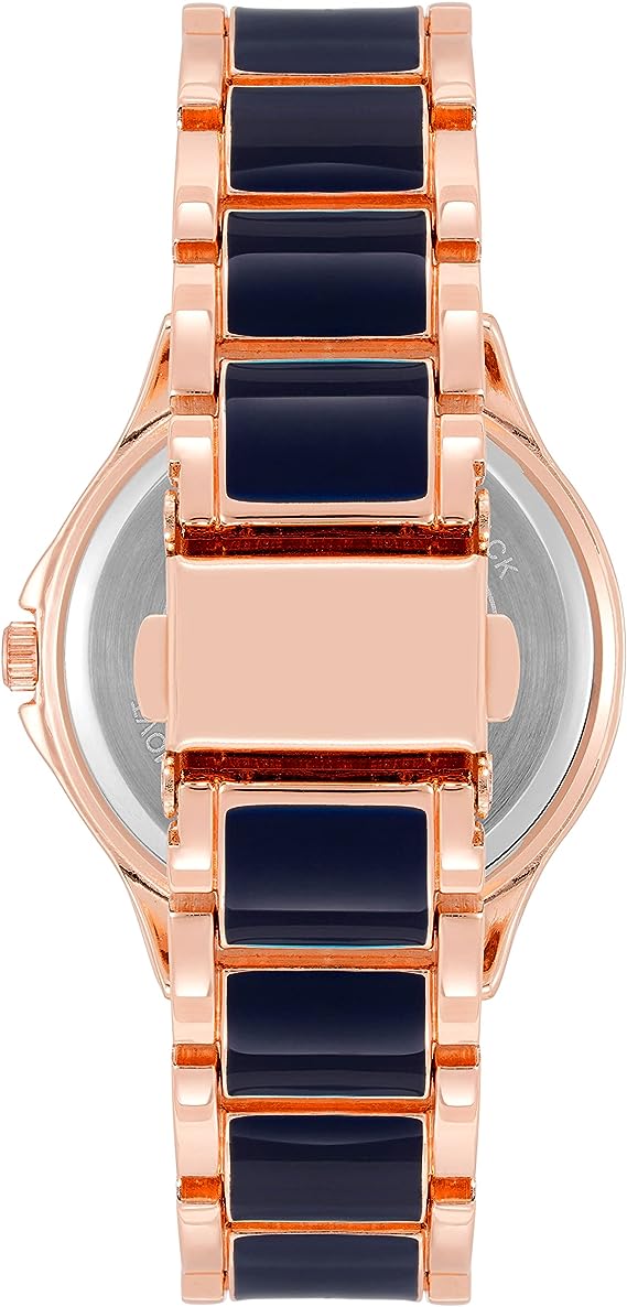 Anne Klein Anne Klein Metals 3952NVRG,  сша женские часы на браслете сталь c pvd покрытием боковой вид