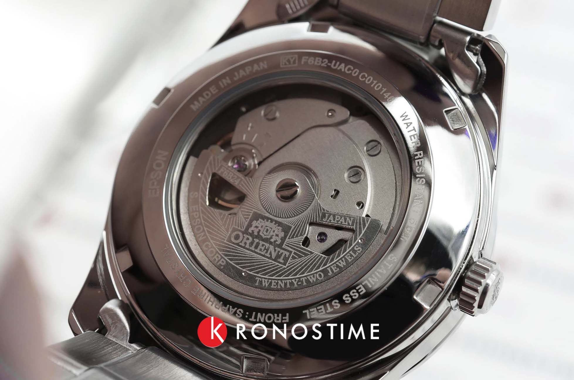 Orient Orient Sun & Moon RA-AK0308L (RN-AK0308L) япония наручные мужские часы заводная головка с логотипом Orient