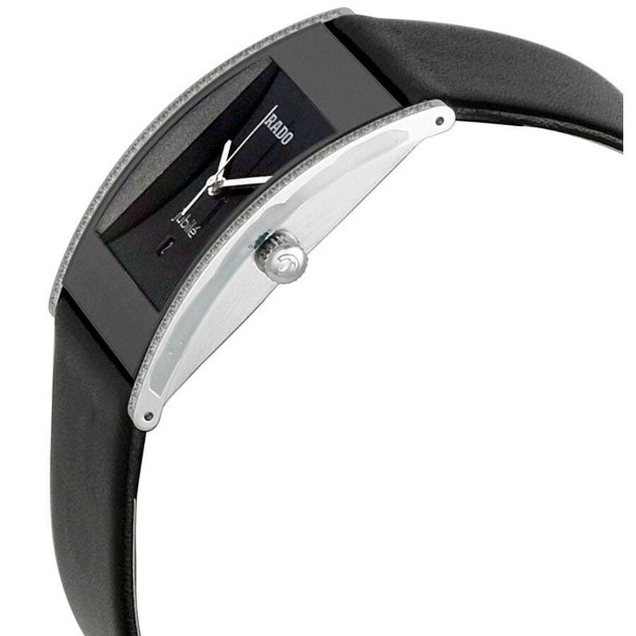 Rado Rado Integral Diamonds R20757155, integral швейцария женские часы на браслете кожаный боковой вид