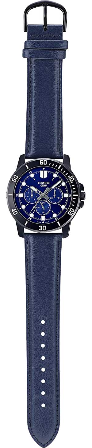 Оригинальные часы Casio Casio Collection MTP-VD300BL-2E кварцевые калибр механизма  общий вид