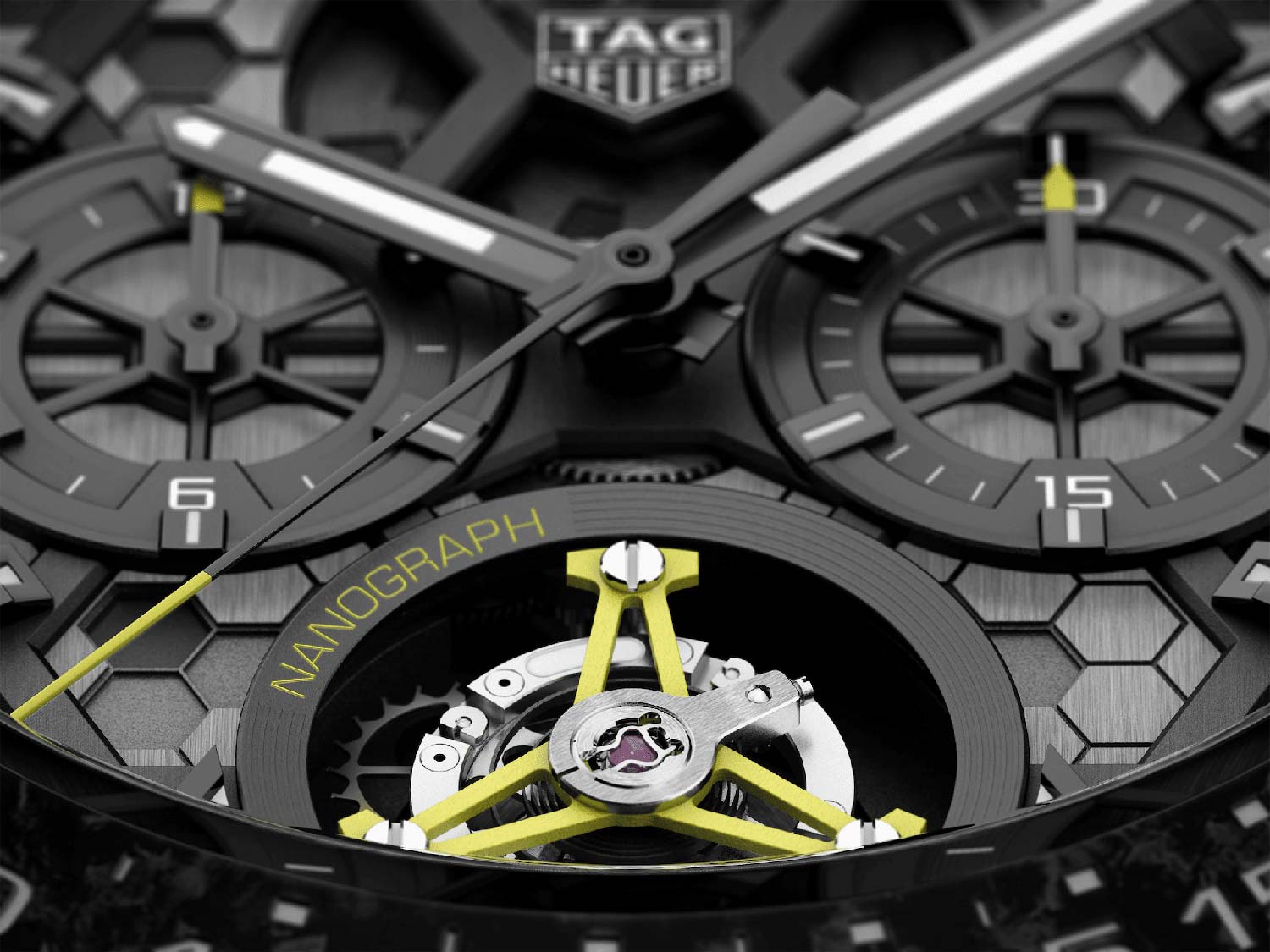 TAG Heuer TAG Heuer Carrera CAR5A96.FC6462 мужские часы черный циферблат на запястье