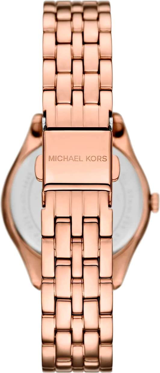 Michael Kors Michael Kors Harlowe MK4845,  сша женские часы на браслете нержавеющая сталь с pvd-покрытием боковой вид