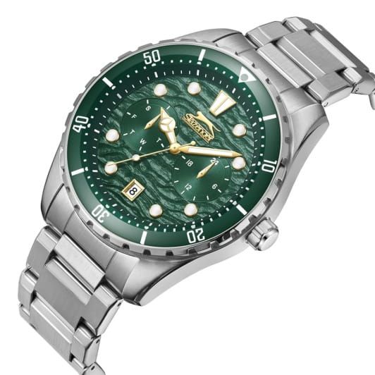 Slazenger Slazenger SL.09.2366.2.03,  англия мужские часы на браслете нержавеющая сталь боковой вид