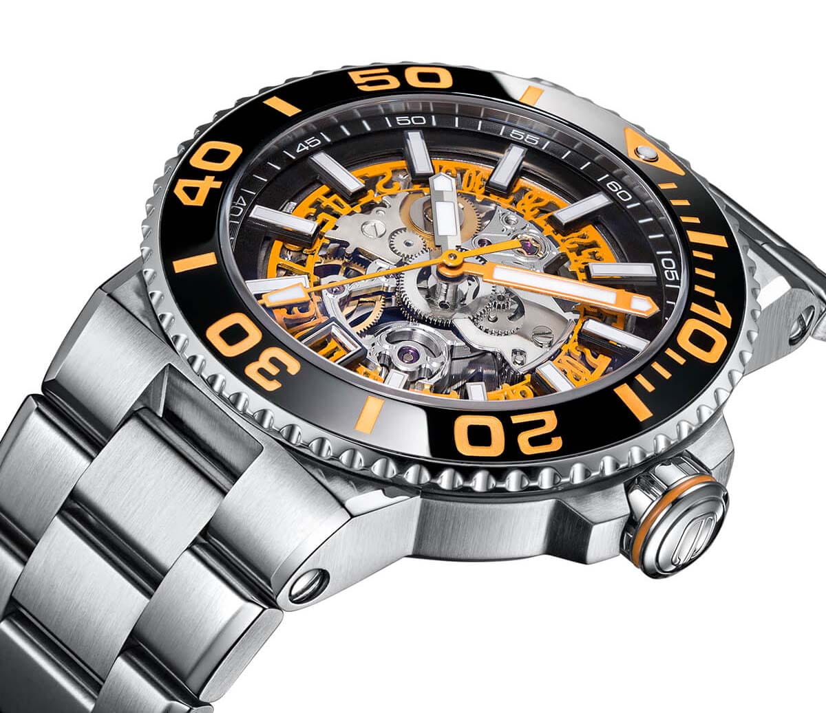 Epos Epos Sportive 3441.135.99.15.30,  швейцария мужские часы на браслете нержавеющая сталь боковой вид