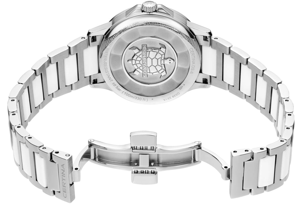 Certina Certina DS-6 Lady C039.251.11.017.00 швейцария наручные женские часы заводная головка с логотипом Certina