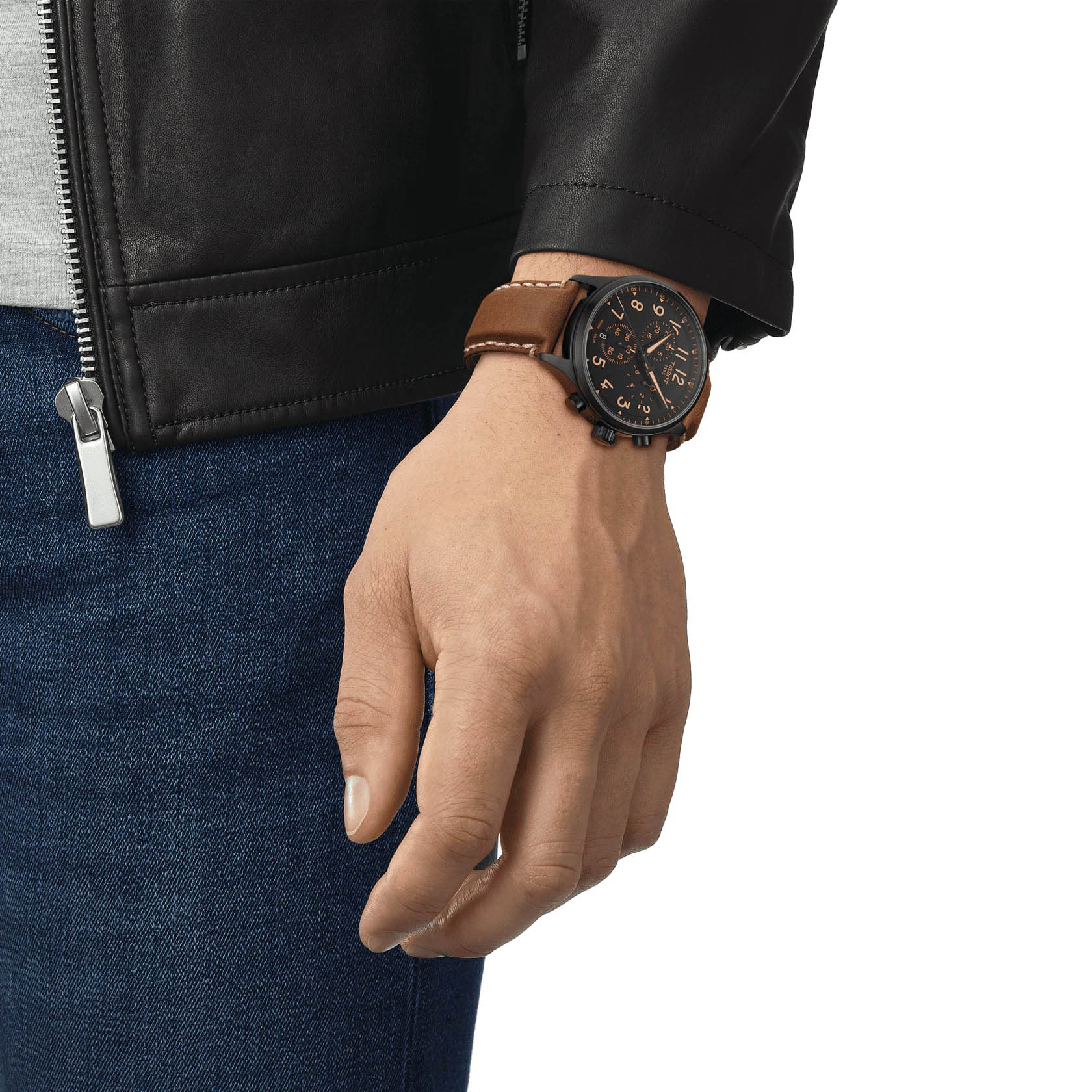 Tissot Tissot Chrono XL T116.617.36.052.03 Chrono XL, наручные мужские часы фото под углом