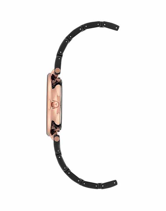 Anne Klein 3266BKRG женские часы застежка крупным планом