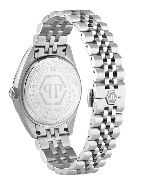 Philipp Plein Philipp Plein Date Superlative Gent PWMFA0125, the skull германия мужские часы на браслете нержавеющая сталь боковой вид