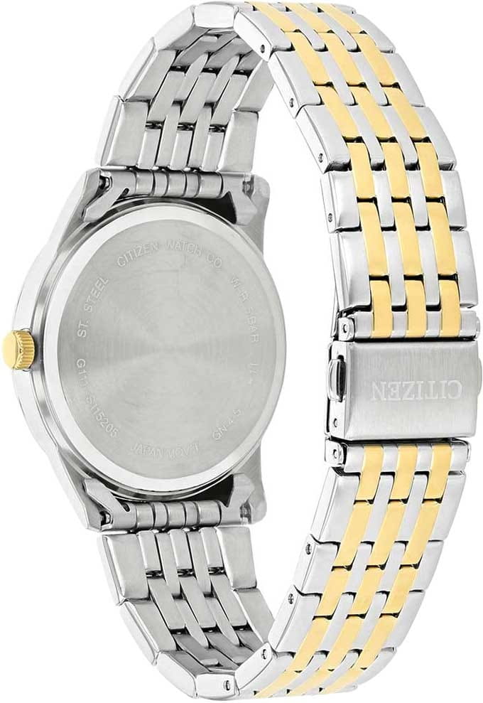 Citizen Citizen Classic BI5006-81L  — детали корпуса и нержавеющая сталь с ip-покрытием