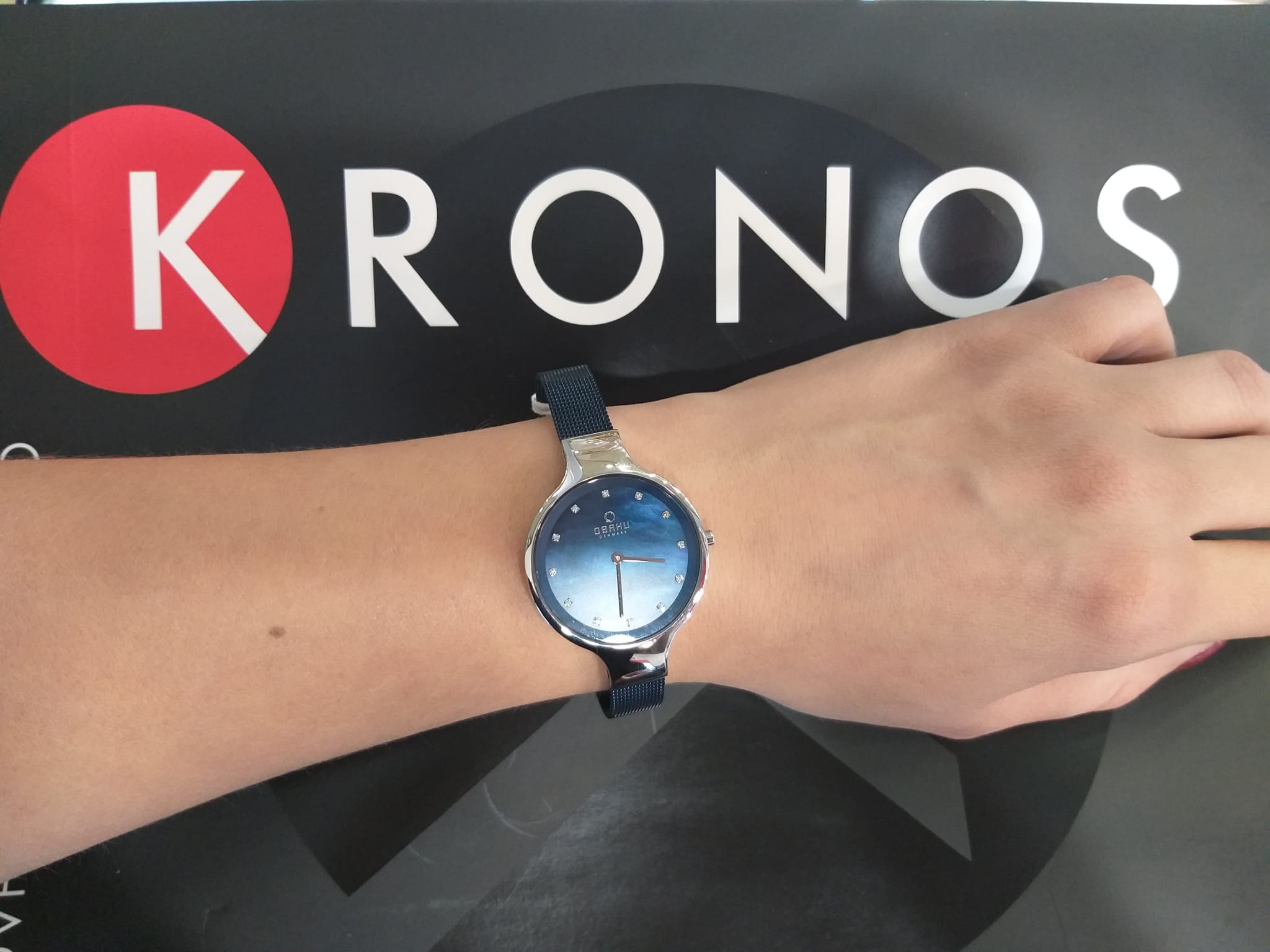 Obaku Obaku V173LXCLML , наручные женские часы фото под углом