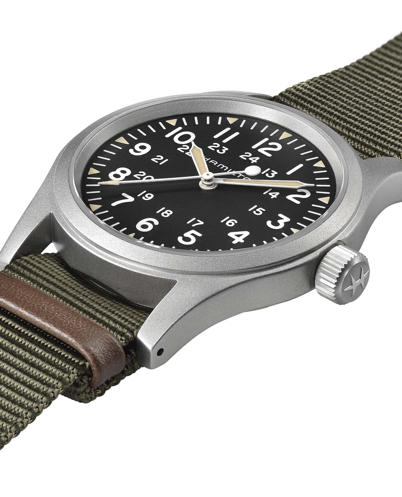 Оригинальные часы Hamilton Hamilton Khaki Field Mechanical H69439931 в фирменной упаковке от производителя