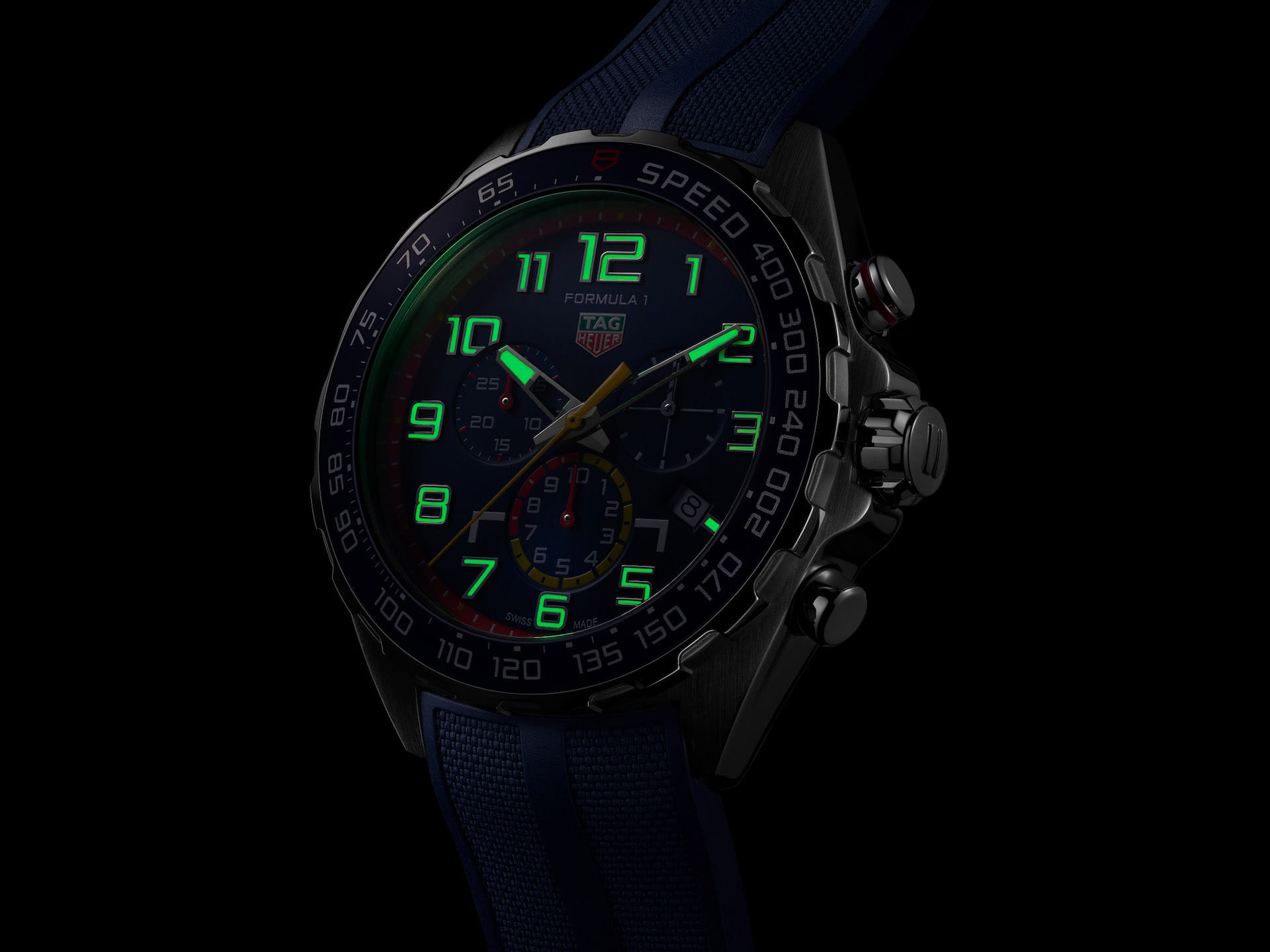 Оригинальные часы TAG Heuer TAG Heuer Formula 1 x Red Bull Racing CAZ101AL.FT8052 кварцевые калибр механизма  общий вид