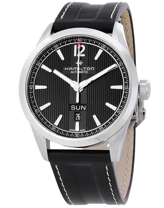 Hamilton Hamilton Broadway Day Date Auto H43515735 , наручные мужские часы фото под углом