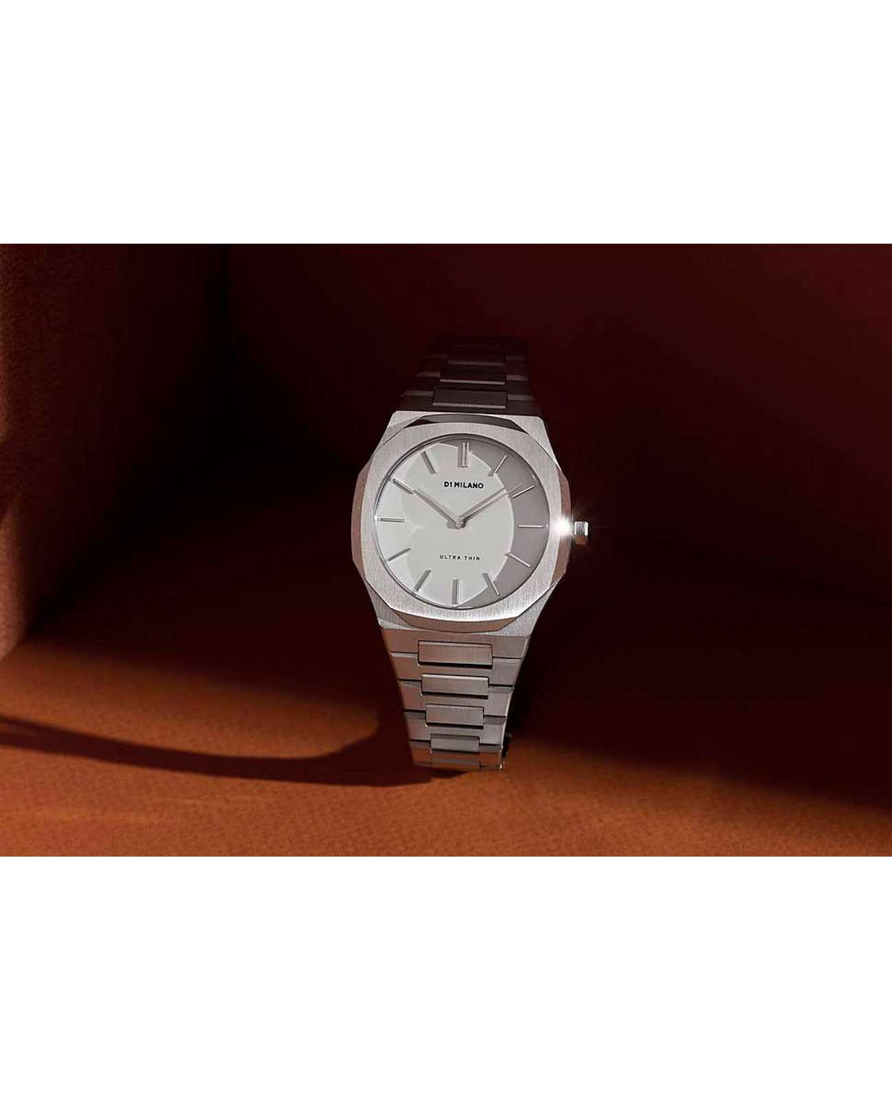 D1 Milano D1 Milano Ultra Thin UTBL01 женские часы белый циферблат на запястье