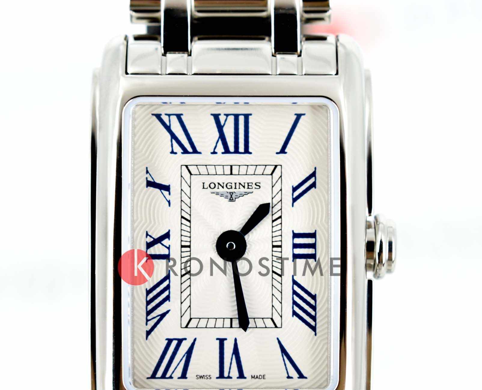 Longines Longines DolceVita L5.258.4.71.6, dolcevita швейцария женские часы на браслете нержавеющая сталь боковой вид