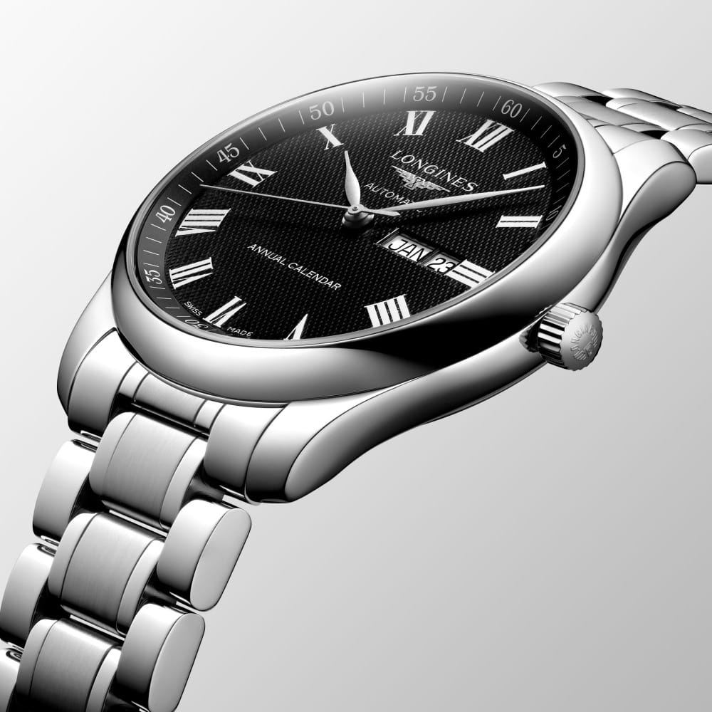 Longines Longines Master Collection L2.920.4.51.6 , наручные мужские часы фото под углом
