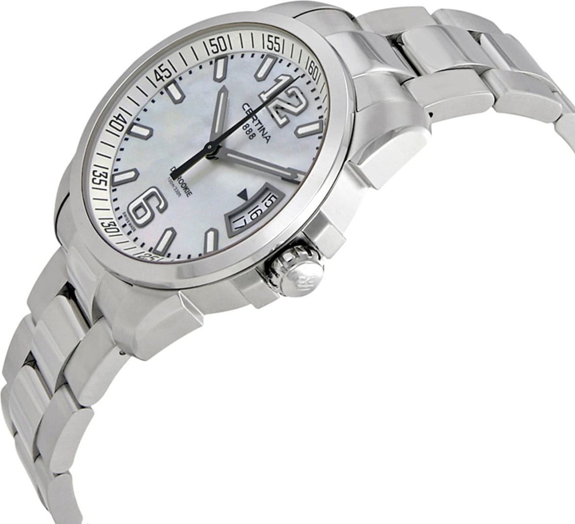 Certina Certina DS Rookie C016.410.11.117.00, ds podium швейцария мужские часы на браслете нержавеющая сталь боковой вид