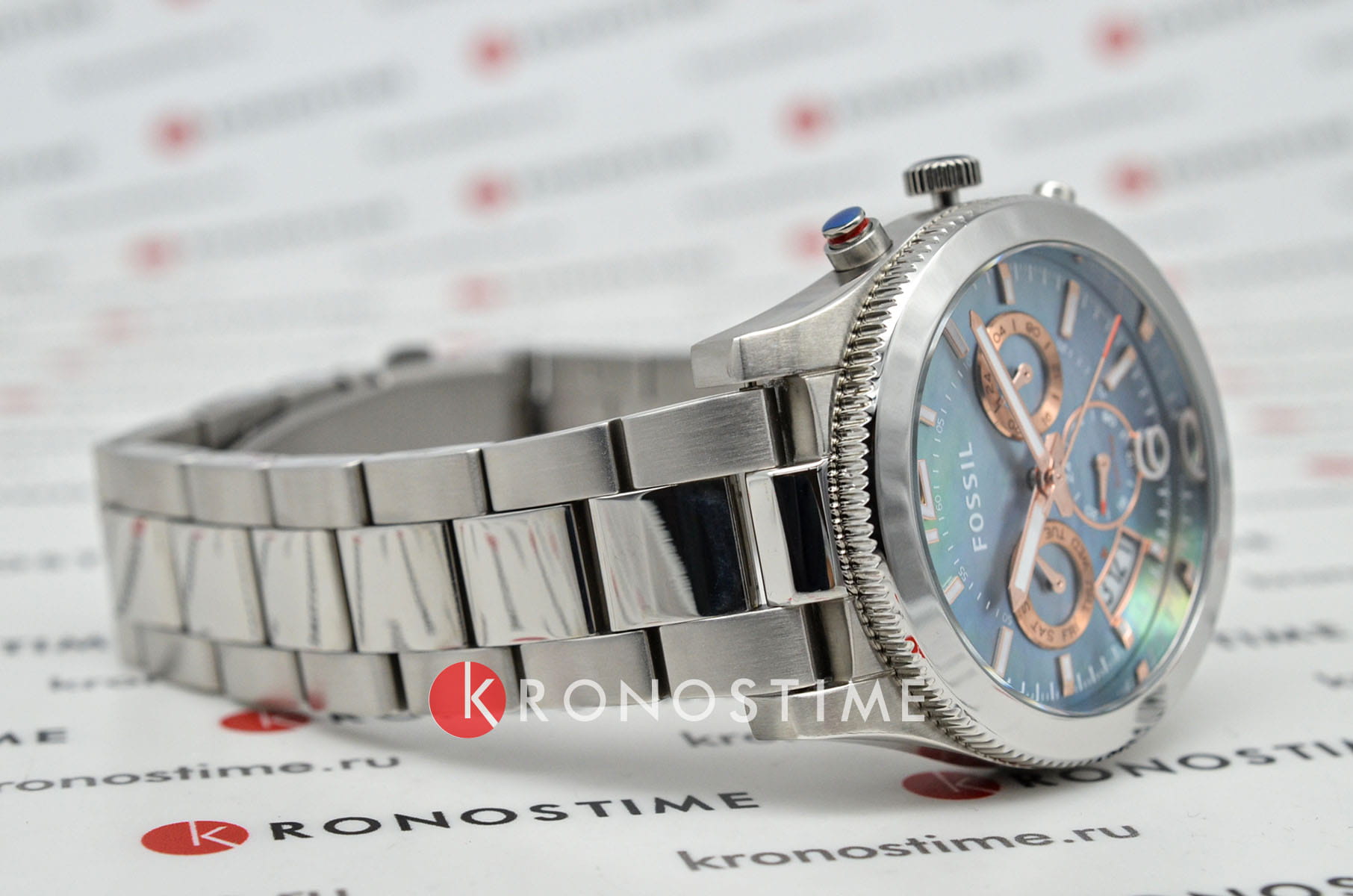 Fossil Fossil Carlie  ES3880  - задняя крышка металл сталь корпуса, сша часы