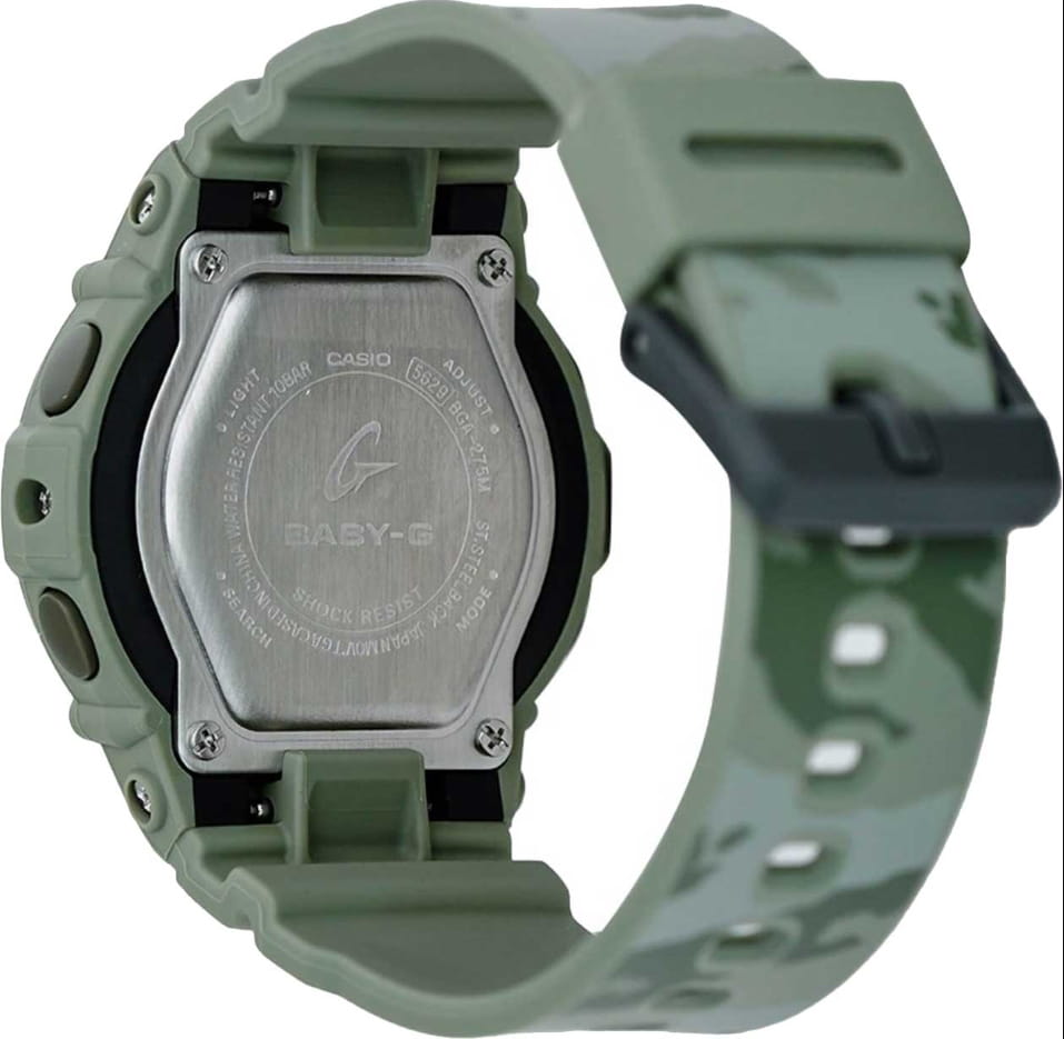 Casio Casio Baby-G BGA-275M-3A, baby-g япония женские часы на браслете пластик боковой вид
