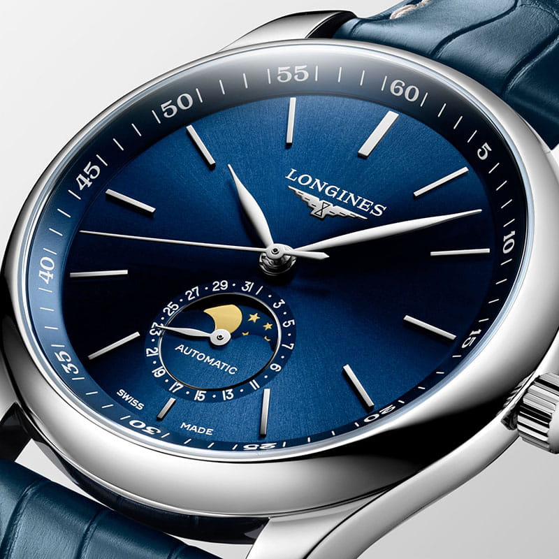 Оригинальные часы Longines Longines Master Collection L2.909.4.92.0 механические калибр механизма l899 общий вид