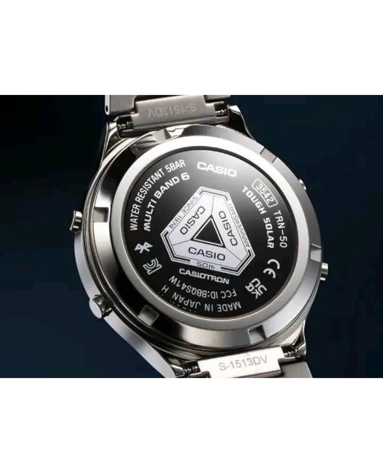Casio Casio CASIOTRON TRN-50-2ADR лимитированной серии, наручные мужские часы фото под углом