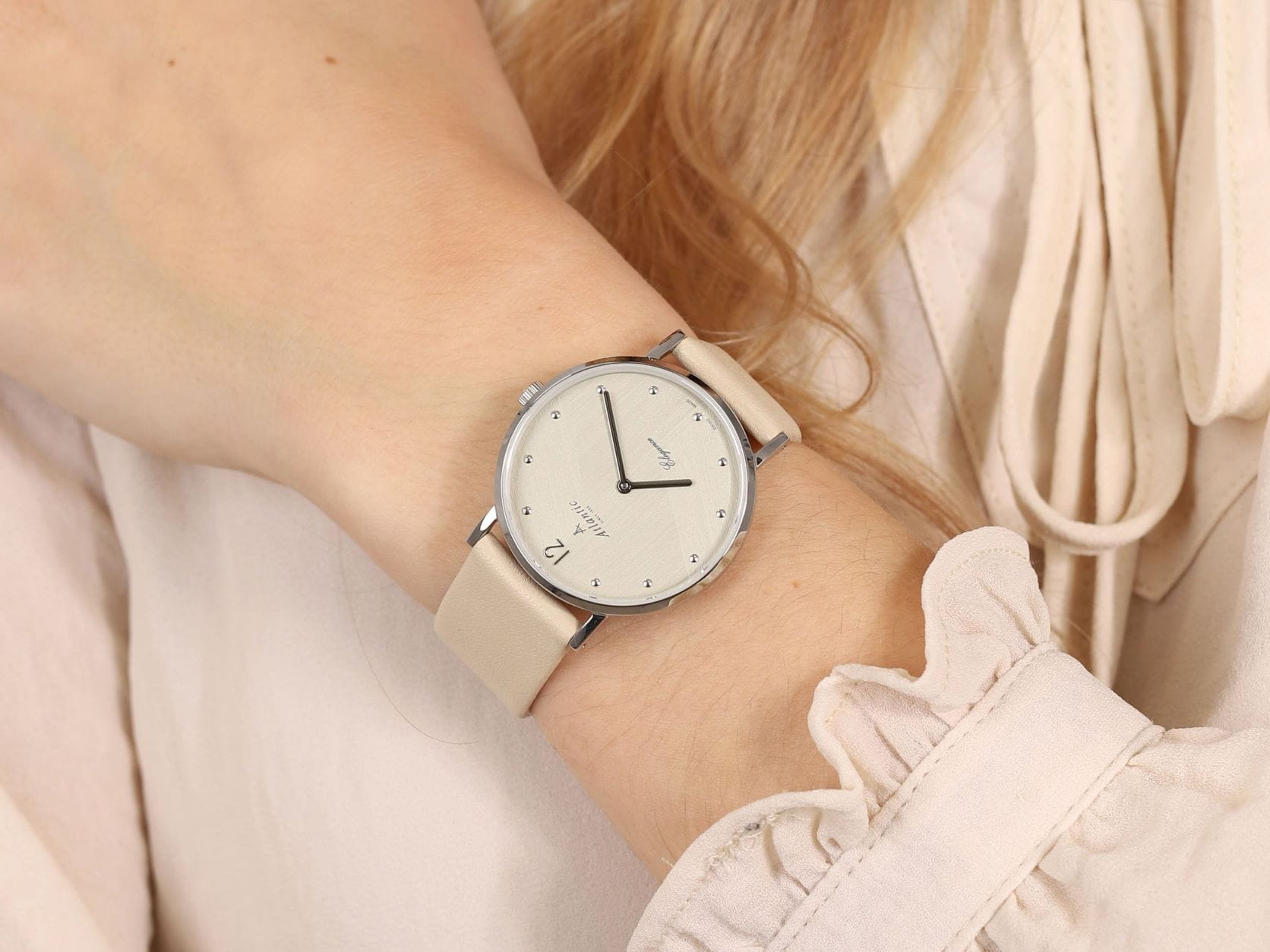 Atlantic Atlantic 29043.41.97 , наручные женские часы фото под углом