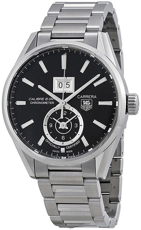 TAG Heuer TAG Heuer Carrera WAR5010.BA0723, carrera швейцария мужские часы на браслете нержавеющая сталь боковой вид