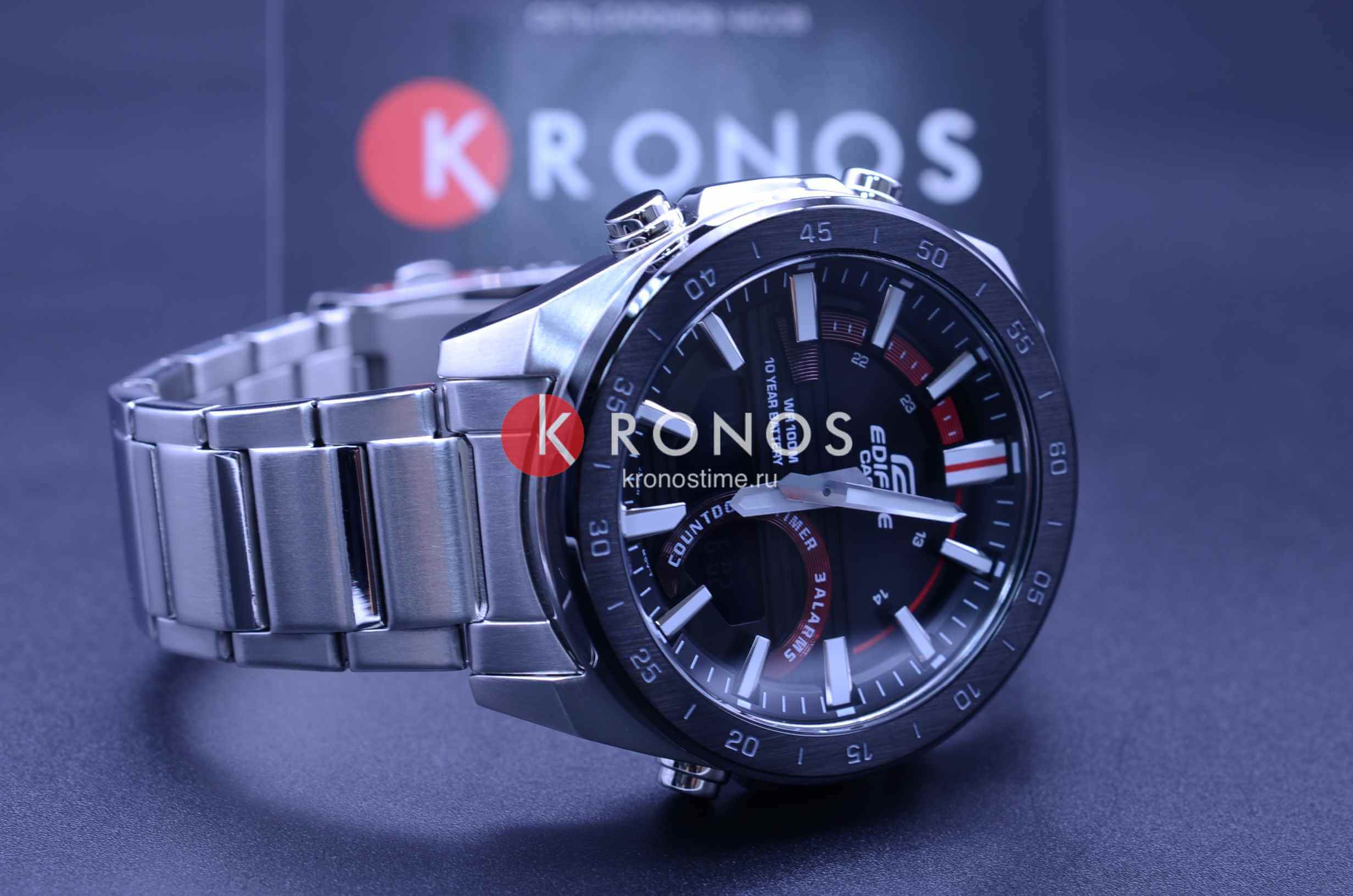 Casio Casio Edifice ERA-120DB-1A ERA, наручные мужские часы фото под углом
