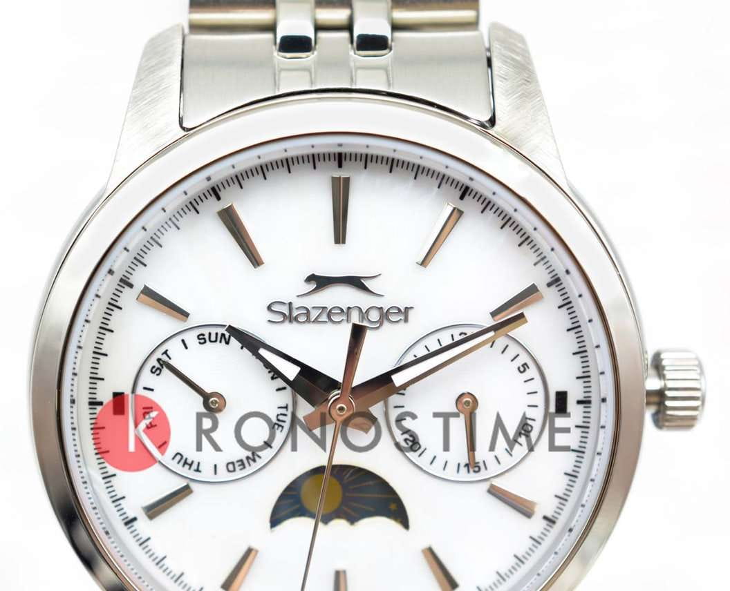 Slazenger Slazenger SL.09.2462.4.01,  англия женские часы на браслете суперметалл боковой вид