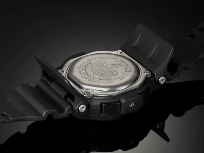 Casio Casio G-Shock GD-350-1BDR (GD-350-1B) , наручные мужские часы фото под углом