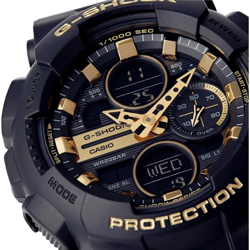 Casio Casio G-Shock GMA-S140M-1ADR (GMA-S140M-1A) лимитированной серии — детали корпуса и пластик