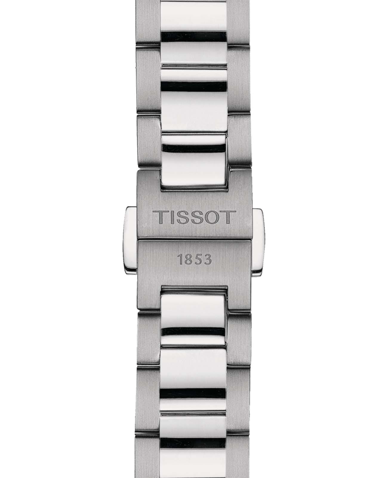 Tissot T1502102103100 женские часы застежка крупным планом