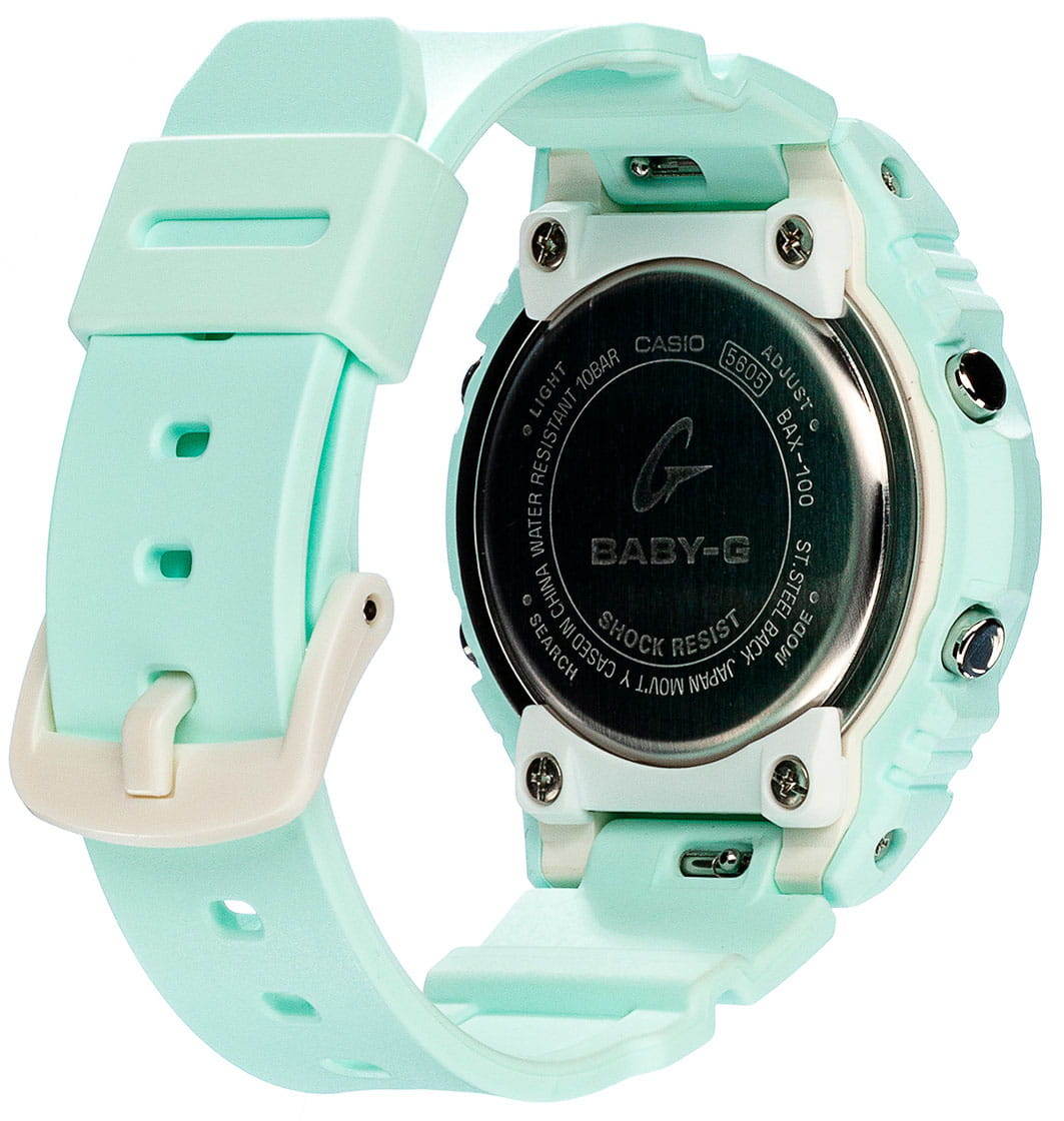 Casio Casio Baby-G G-Lide BAX-100-3A  - задняя крышка пластик корпуса, япония часы