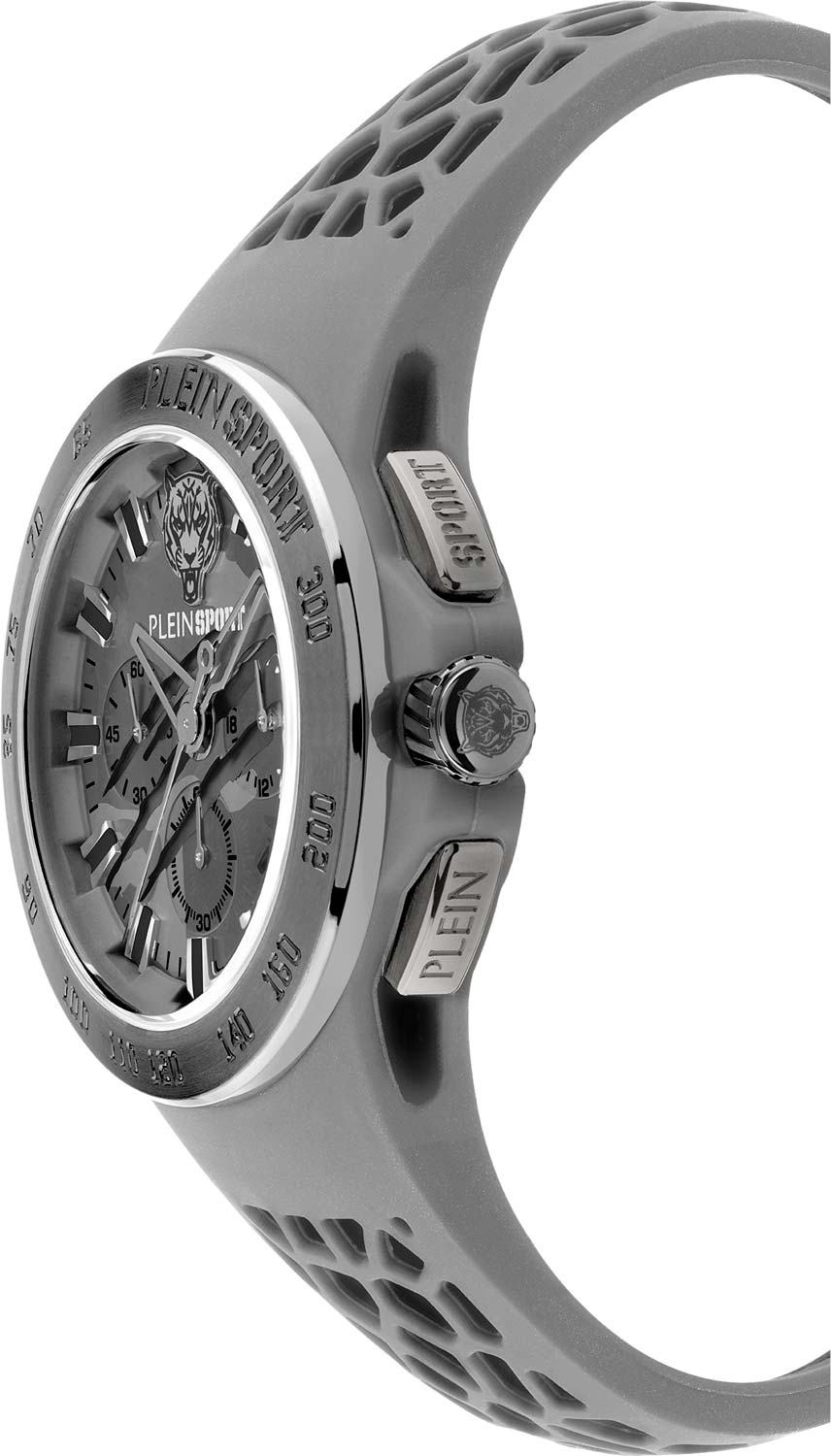 Plein Sport Plein Sport Thunderstorn Chrono PSABA0523,  германия мужские часы на браслете силикон боковой вид