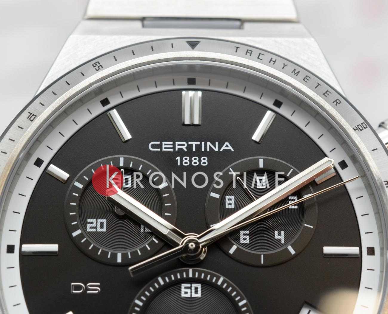Certina Certina DS Sport 7 Chronograph - C043.417.22.051.00, ds podium швейцария мужские часы на браслете титановый боковой вид