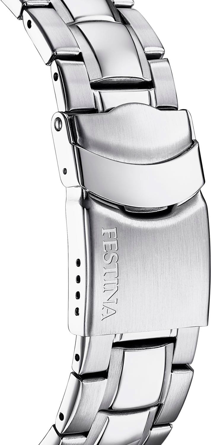 Festina Festina Multifuncion F16242/J,  испания мужские часы на браслете нержавеющая сталь 316l боковой вид