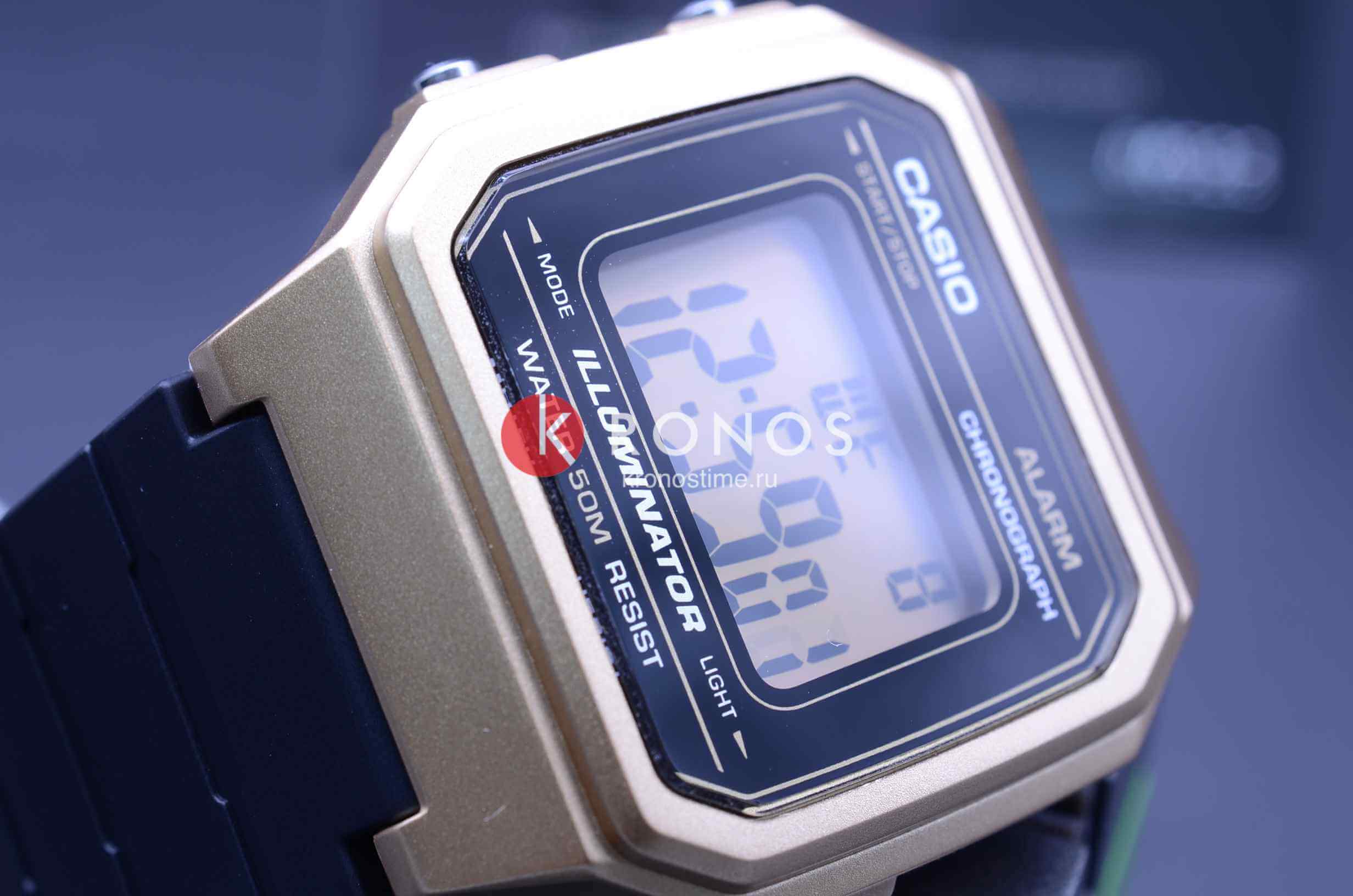 Casio Casio Collection W-217HM-9A япония наручные мужские часы заводная головка с логотипом Casio