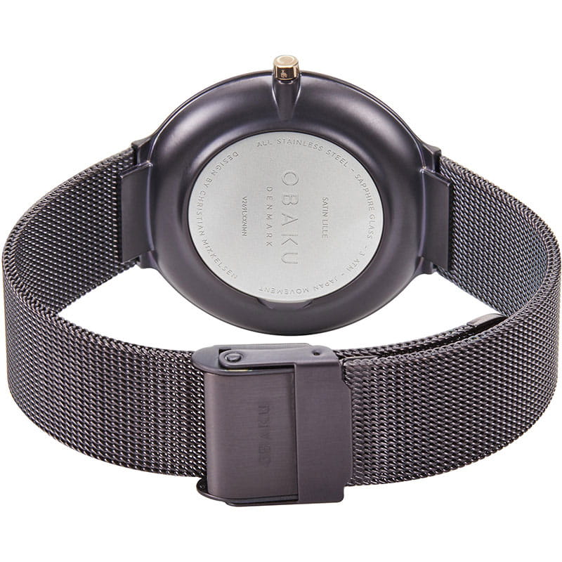 Obaku V269LXXNMN женские часы застежка крупным планом