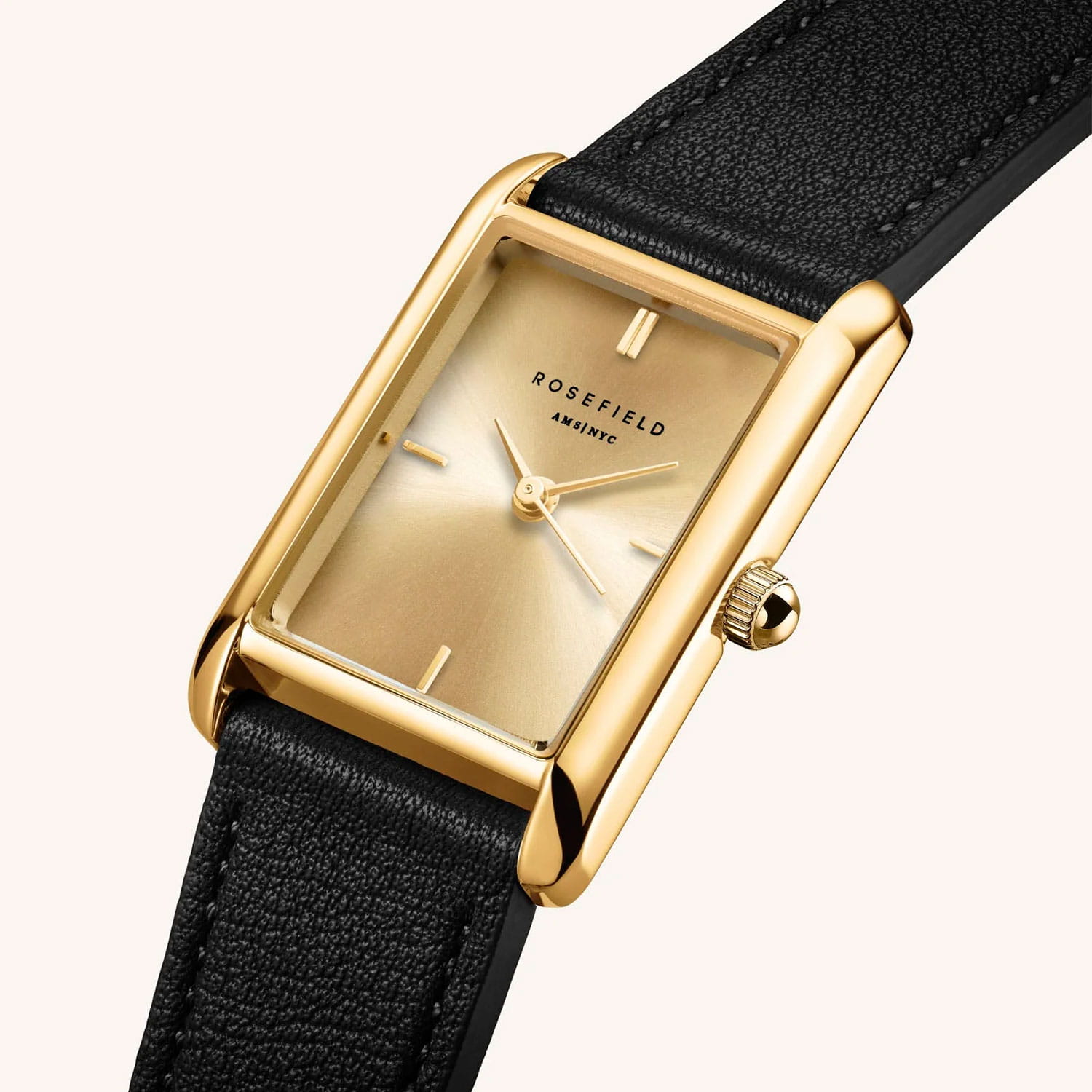 Rosefield Rosefield Heirloom HCBLG-H07  — детали корпуса и кожаный