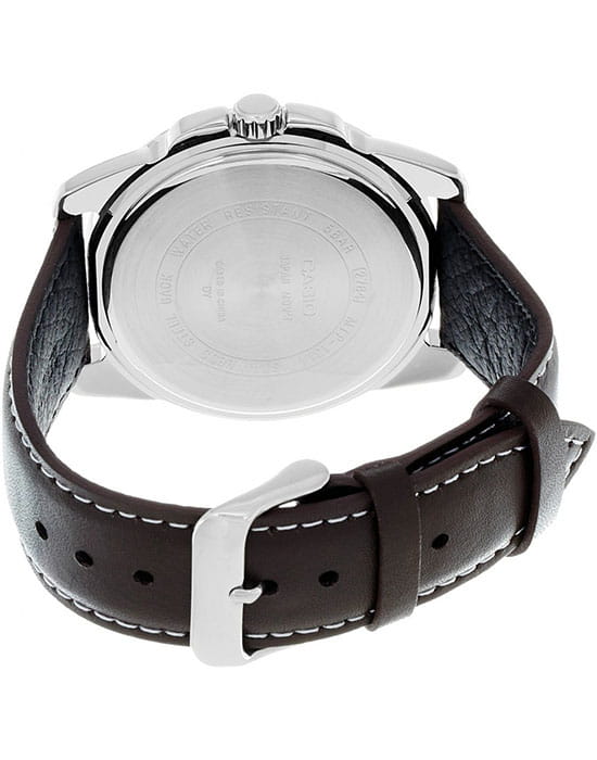 Casio Casio MTP-1314PL-7A, mtp япония мужские часы на браслете кожаный боковой вид