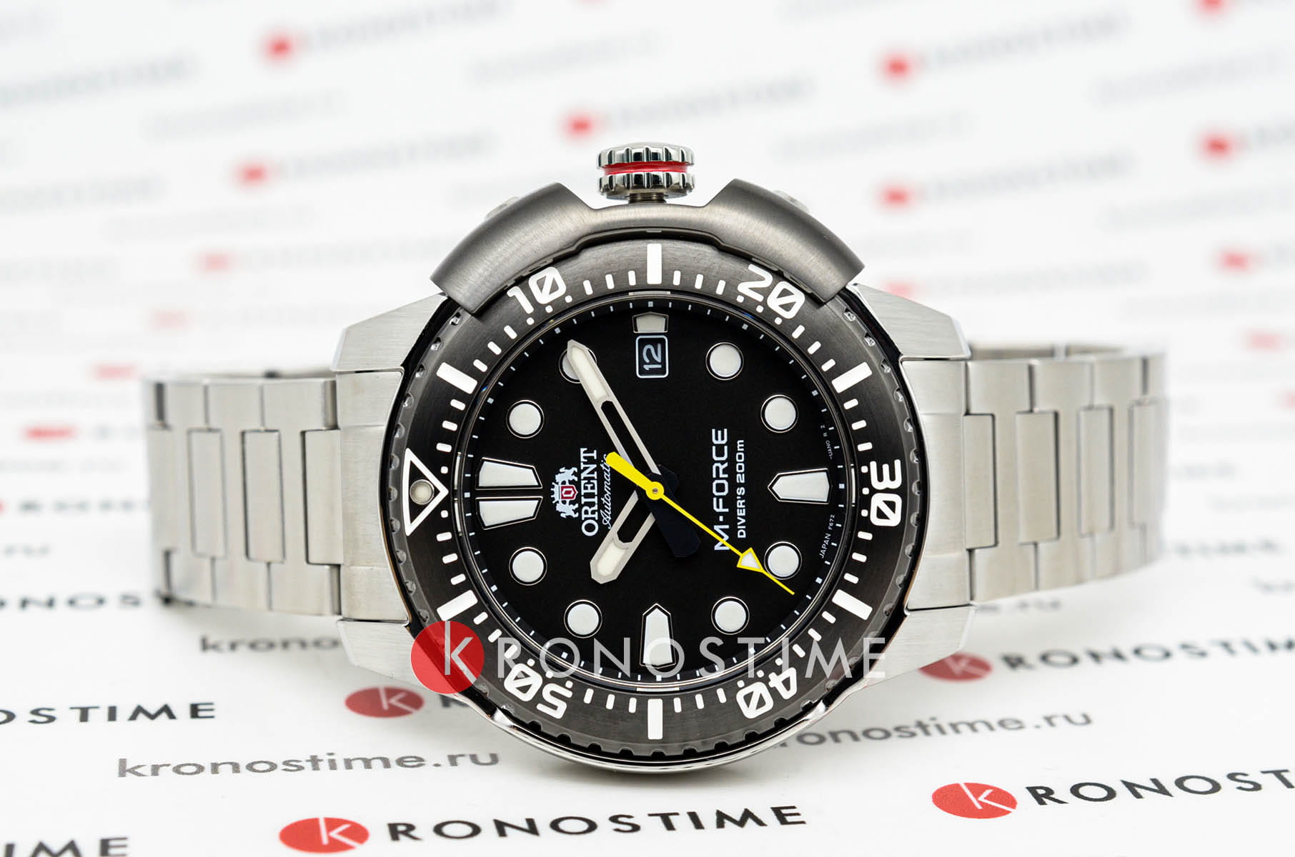 Orient Orient M-Force RA-AC0L01B (RN-AC0L01B) , наручные мужские часы фото под углом