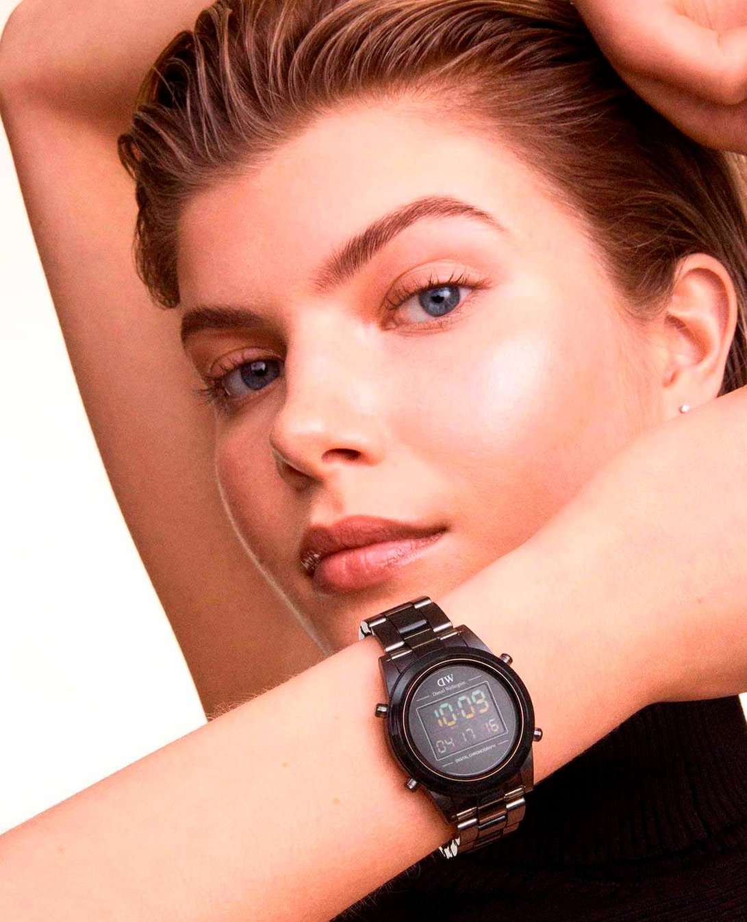 Оригинальные часы Daniel Wellington Daniel Wellington Retro Digital DW00100759 кварцевые калибр механизма  общий вид