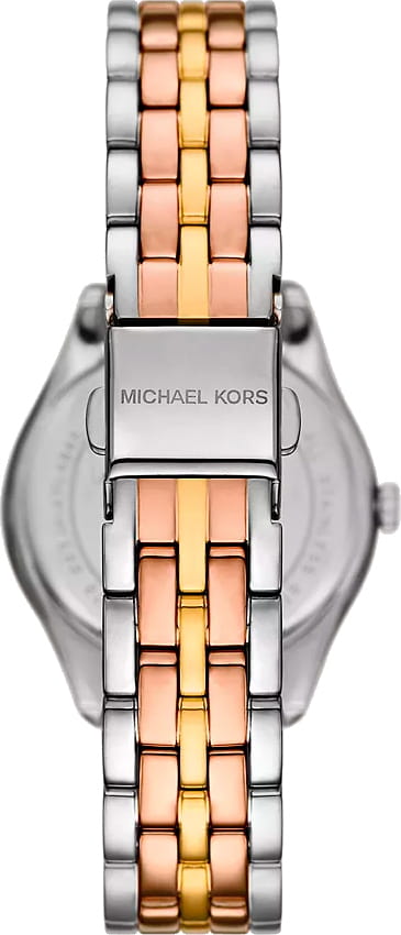 Michael Kors Michael Kors Harlowe MK4846,  сша женские часы на браслете нержавеющая сталь с pvd-покрытием боковой вид