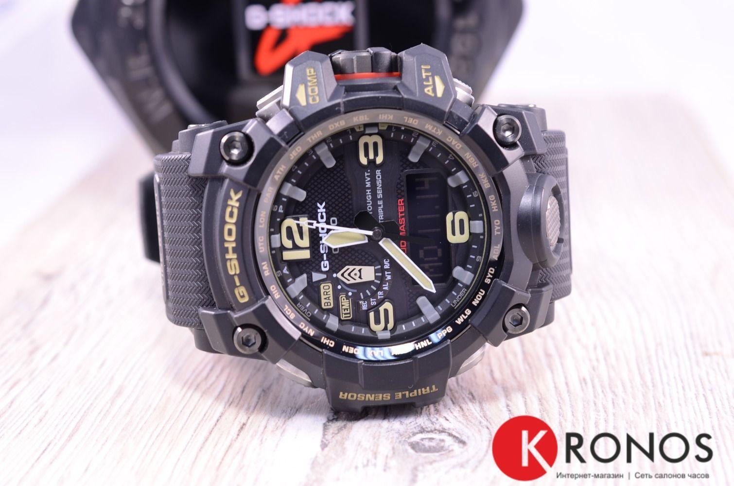 Casio Casio G-Shock GWG-1000-1A япония наручные мужские часы заводная головка с логотипом Casio