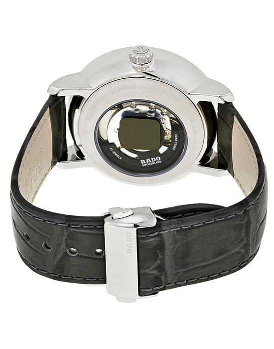 Rado Rado Diamaster Automati Grande Seconde R14129126, diamaster швейцария мужские часы на браслете кожаный боковой вид