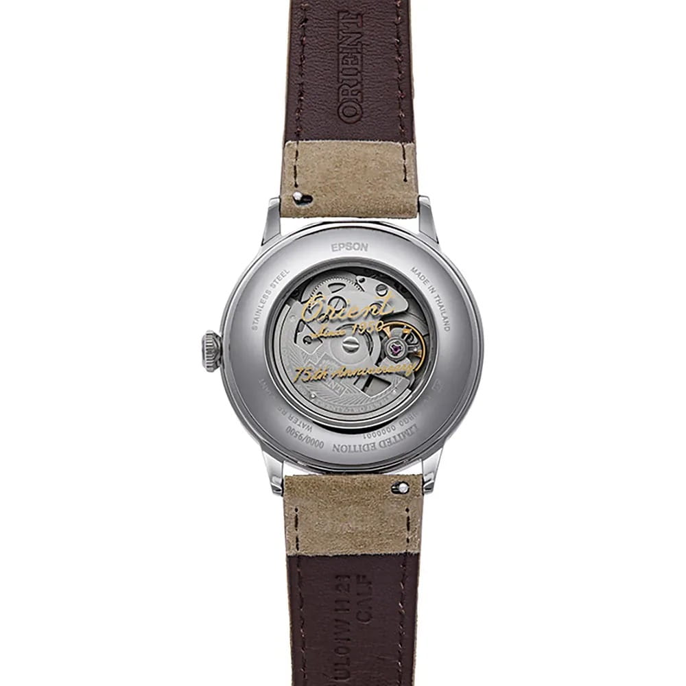 Orient Orient Bambino RA-AC0027S (RN-AC0027S)  — детали корпуса и кожаный