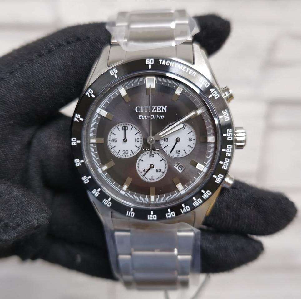 Citizen Citizen Eco-Drive CA4674-58E мужские часы черный циферблат на запястье