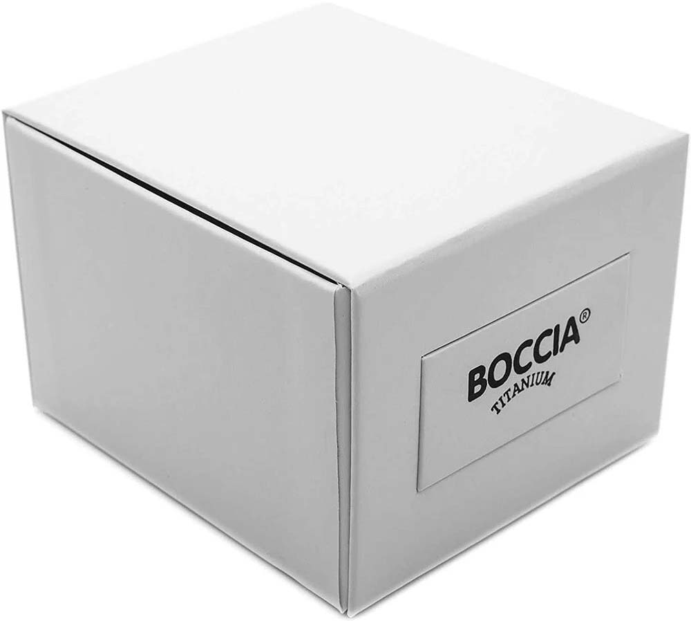Boccia Titanium Boccia Titanium Barrel 3361-01 , наручные женские часы фото под углом